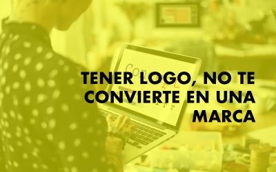 Tener logo y web no te convierte en una marca