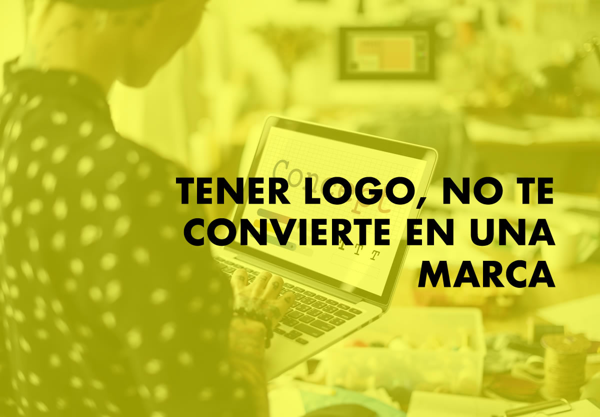 TENER LOGO no te convierte en una marca