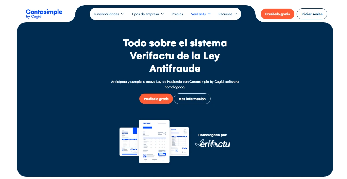 Verifactu y ley antifraude Verifactu y ley antifraude