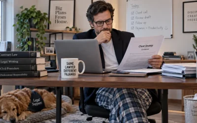 Abogado, no recibes a tus clientes en pijama… ¿Estás seguro?